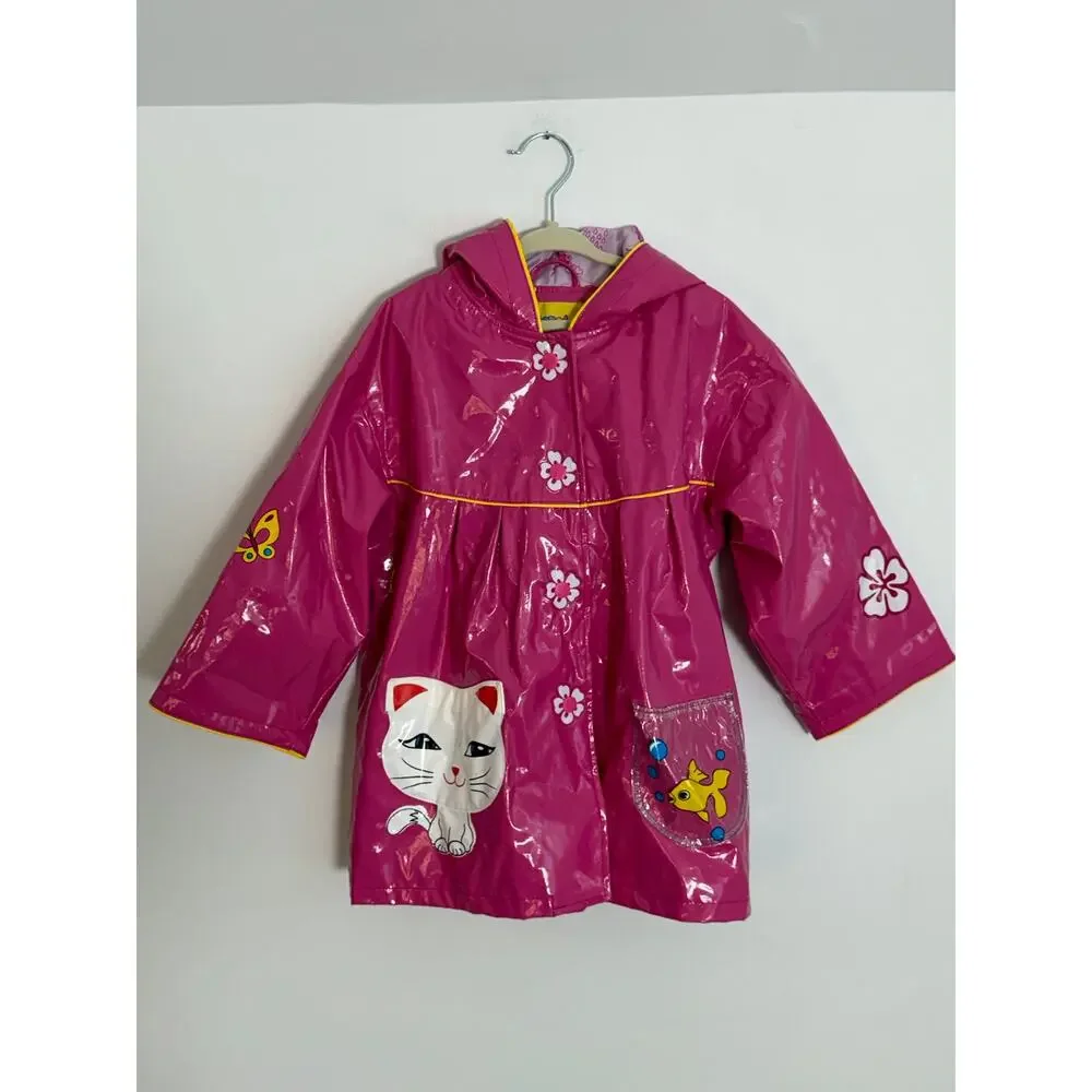 Kidorable Cat Raincoat size 4/5